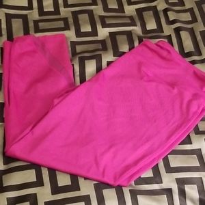 Hot Pink full length leggings